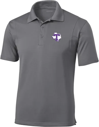 Miniatura 24 de Polo atlético de micro piqué NCAA para hombre Prime con cuello propio