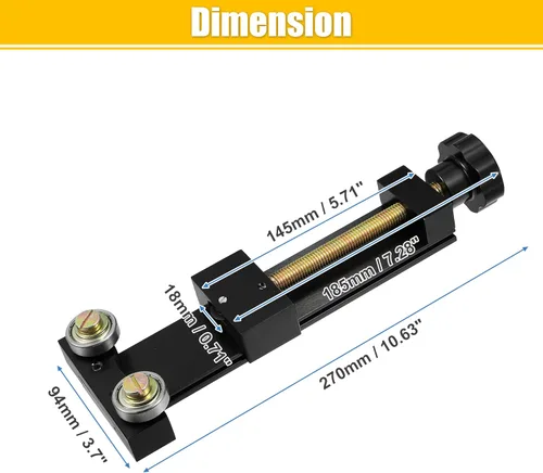 Miniatura 7 de X AUTOHAUX Herramienta universal de corte de filtro de aceite, herramienta de inspección de filtros de combustible 66490 con rango de corte
