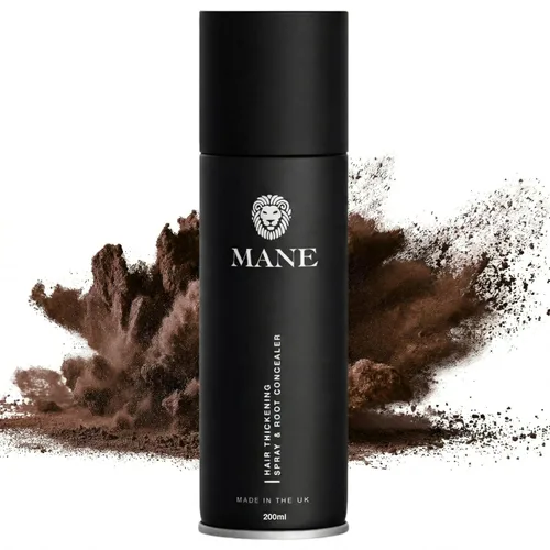 Miniatura 12 de Mane Spray micromineral para engrosar el cabello y espray de retoque de raíces, volumen instantáneo y cobertura de raíces para cabello fino o fino