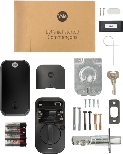 Miniatura 8 de Yale Assure Lock 2 Cerrojo de Seguridad, Cerradura de Puerta de Entrada Digital con Pantalla Táctil en Ante Negro con Teclado Electrónico y Llave