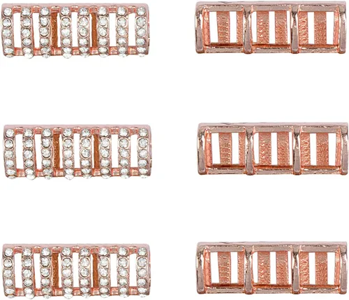 Miniatura 9 de Conectores de cuentas para la fabricación de correas de reloj (paquete de 3)