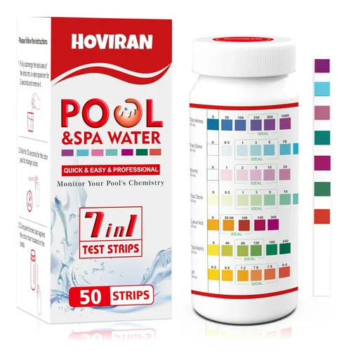 Tiras de prueba para bañera de hidromasaje, tiras de prueba de spa para bañera de hidromasaje, kit de prueba de agua de piscina confiable para