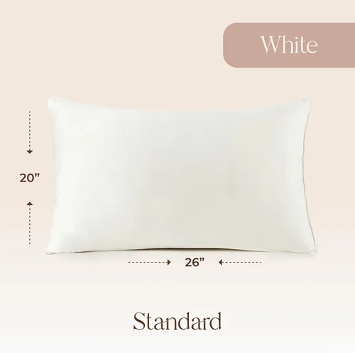 Miniatura 2 de Protector de almohada de algodón orgánico, 100% impermeable, tamaño estándar, certificado GOTS y comercio justo, 140 GSM, más grueso