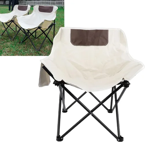 Miniatura 8 de MAVIS LAVEN Folding Camp Chair, Portable Compact Lightweight for Outdoor Camping Picnic Park, with Stable Structure and Water Proof Oxford Cloth