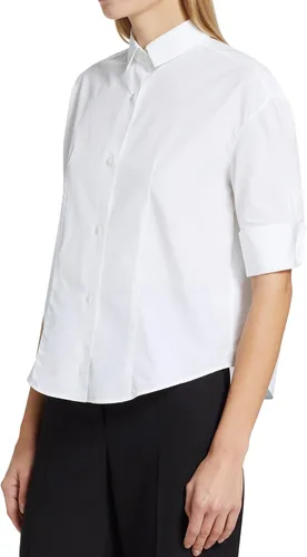 Miniatura 2 de Camisas de manga corta con botones para mujer, básicas, simples, casuales, para el trabajo, blusas