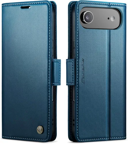 Miniatura 36 de QLTYPRI Funda tipo cartera para iPhone 7/8/SE 2020/SE 2022 5G, funda magnética de piel sintética de alta calidad con bloqueo RFID, ranuras