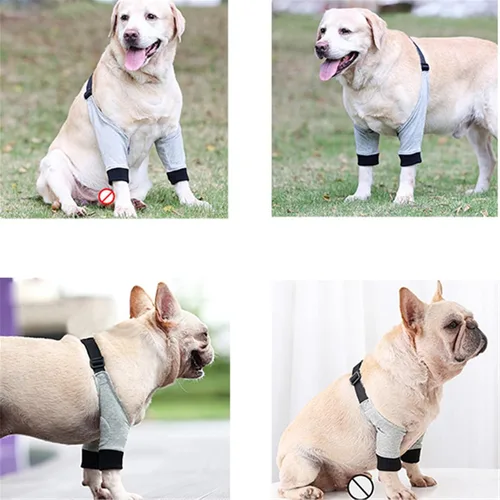Miniatura 7 de Coderas para perros, coderas y soporte para el hombro, soporte para la pierna delantera del perro para la rehabilitación de lesiones, cirugía