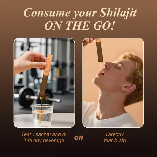 Miniatura 8 de AUIXOPI Pure Shilajit Palitos de miel Shilajit Más de 85 minerales traza, aumenta la energía, mejora la inmunidad, shilajit para hombres, 30