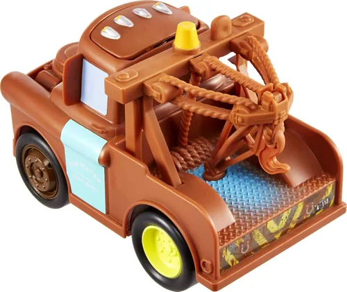 Miniatura 5 de Disney Cars Toys Track Talkers Mater, 5.5 pulgadas, auténtico camión de remolque del personaje favorito de la película con efectos de sonido, regalo