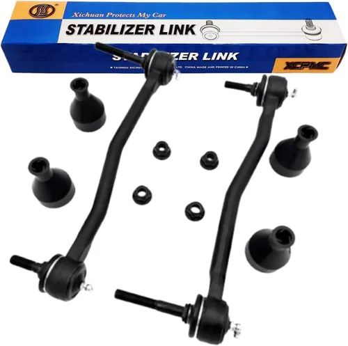 Miniatura 14 de K750188 K750189 Kit de enlace de extremo de barra estabilizadora de suspensión delantera, 2 piezas de repuesto automotriz izquierda derecha