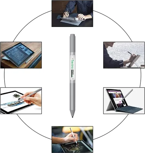Miniatura 2 de Tectra 2 pilas AAAA, batería recargable Ni-MH AAAA + cargador USB LED para bolígrafo de superficie, lápiz capacitivo activo, vela LED, linterna, CD