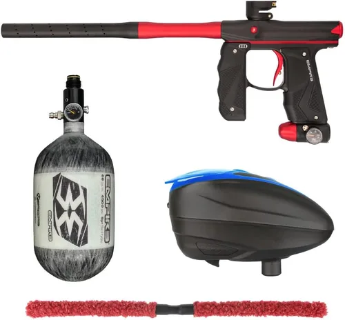 Miniatura 2 de Action Village Empire Mini GS TP Contender Kit de pistola de paintball con tanque 68/4500 Negro Polvo/Negro Polvo