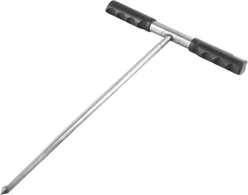 Miniatura 9 de Stainless Steel Soil Probe Rod 32-48 Inch Adjustable Length With Comfortable Handle For Locating Septic Tanks And Underground Pipes