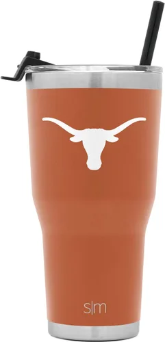 Miniatura 59 de Simple Modern Vaso Cruiser Cruiser con licencia oficial de la NHL Arizona Coyote de 30 onzas, taza de viaje aislada con tapa abatible y popote