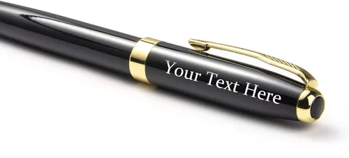 Miniatura 4 de Bolígrafos personalizados, bolígrafo personalizado con estuche, regalo grabado para hombres, mujeres, profesores, color dorado