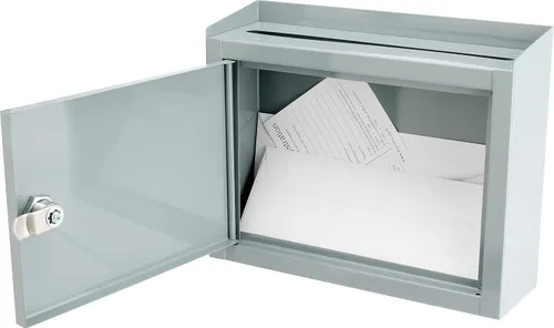 Miniatura 8 de Barska Caja de montaje en pared multiusos para sugerencias de correo con cerradura de llave para el aula de oficina en casa