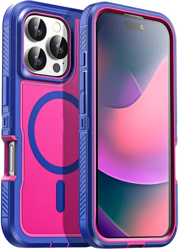 Miniatura 12 de AICase Funda para iPhone 13/14/16e [Compatible con Magsafe], Protección contra caídas de alta resistencia, Defensa multicapa, Grado militar