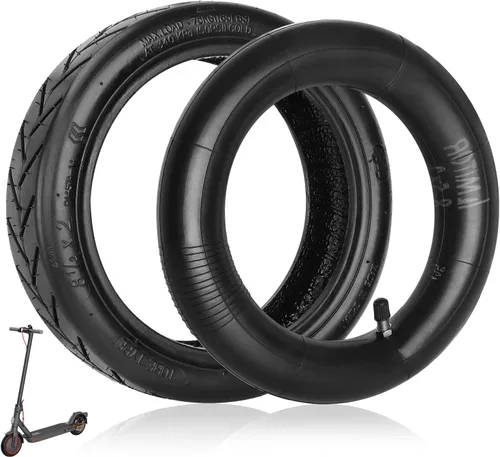 Tubo de neumático de scooter de 8.5 pulgadas, ruedas de repuesto de scooter eléctrico de 8 1/2 x 2 y tubo interior, 50/75-6.1 compatible con Xiaomi