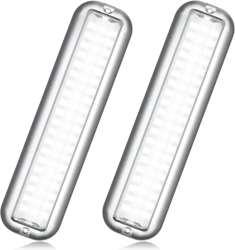 Miniatura 13 de BASIKER BS1 - Luz LED marina para barco (2 x 1200 lm, 27 LED), 10-36 V, acero inoxidable 316, IP68, aire o bajo el agua, montaje en superficie