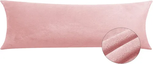 Miniatura 25 de Paquete de 2 fundas de almohada King de terciopelo con cremallera, súper suaves y acogedoras, fundas de almohada de franela difusa de lujo con Gris