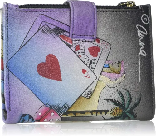 Miniatura 61 de Anna by Anuschka Cartera de mujer pintada a mano de cuero genuino para mujer
