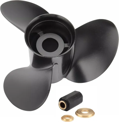 Hélice del barco del OEM 13.2x19 de aluminio Prop Fit BRP Johnson Evinrude OMC Stern Drive 40-140 HP Motor fuera de borda 13 piezas del diente de la