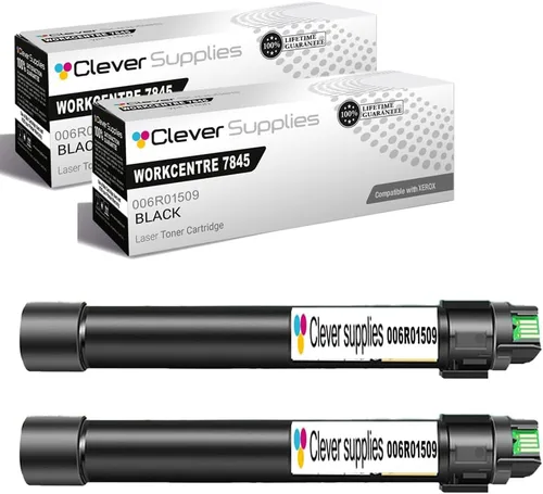 Miniatura 150 de CS compatible Xerox Phaser 6510/WorkCentre 6515 (106r03480) 2 cartuchos de tóner negro para Phaser 6510, WorkCentre 6515 2 negro
