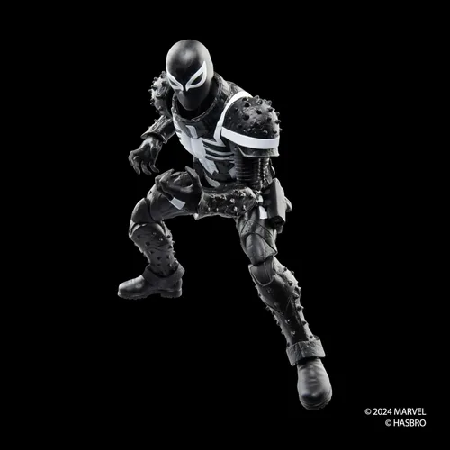 Miniatura 5 de Serie Marvel Legends Agente Venom (Flash Thompson), Figura de acción coleccionable de cómics retro a escala de 6 pulgadas