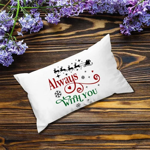 Miniatura 4 de Always with You - Fundas de almohada lumbar de 12 x 20 pulgadas, fundas de cojín de lona para decoración de sofá, sala de estar