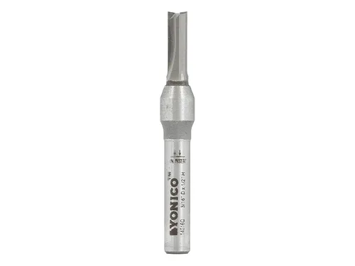 Miniatura 37 de YONICO Brocas de enrutador Broca recta 5/8 de pulgada de diámetro X 3/4 de pulgada de altura vástago de 1/4 de pulgada 14159q