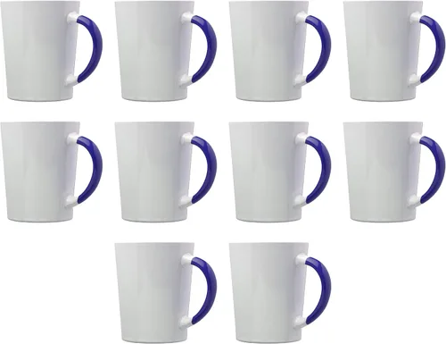 Miniatura 10 de Albany - Juego de 50 tazas de café con leche de cerámica personalizadas, 13 onzas, paquete personalizado a granel, perfectas para café, té, expreso