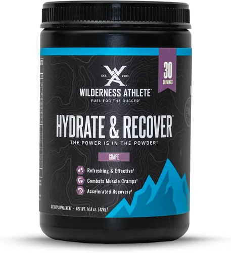 Miniatura 7 de Wilderness Athlete - Hidrata y recupera Mezcla de bebida líquida de electrolitos en polvo de hidratación - Recuperarse más rápido con Bcaas
