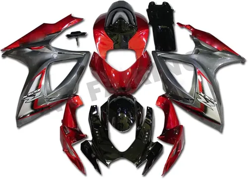 Miniatura 37 de Carrocería de plástico negro mate carenado apto para Suzuki 2006 2007 GSXR 600 750 inyección ABS nuevo marco 06 07 GSXR-600 750