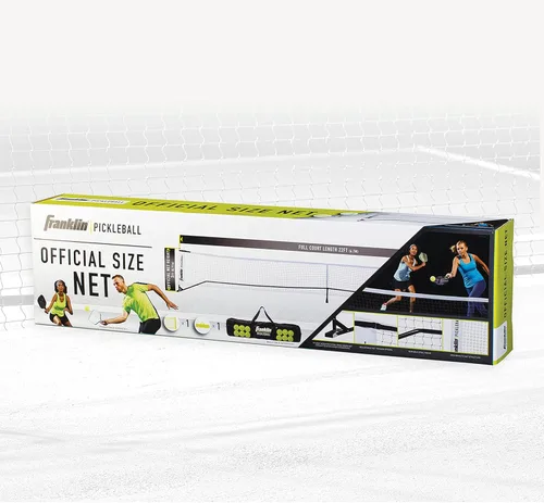 Miniatura 10 de Franklin Sports Red de Pickleball Portátil para Exteriores - Red de Tamaño Reglamentario de 22 Pies con Bolsa de Viaje