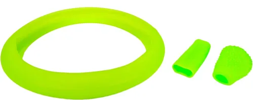 Miniatura 2 de Modengzhe Funda para volante con funda para freno de mano y funda para palanca de cambios, diseño universal de silicona antideslizante, accesorios