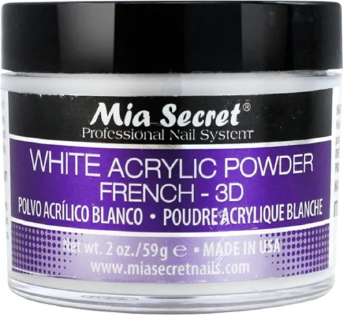 Miniatura 2 de Mia Secret Polvo acrílico blanco (2oz)