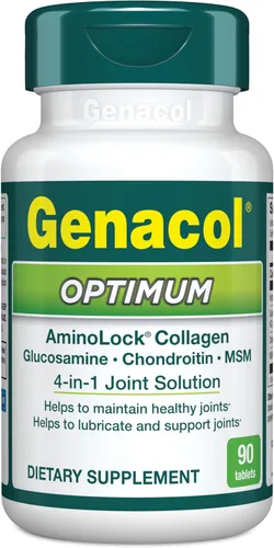 Miniatura 13 de Genacol Optimum – Glucosamina, condroitina, MSM y suplemento para articulaciones de colágeno ultrahidrolizado, fórmula completa para articulaciones