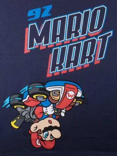 Miniatura 8 de Nintendo Super Mario Mario Kart - Juego de 3 camisetas de manga corta para niños