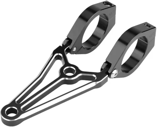 Miniatura 3 de KIMISS 1 par de aluminio motocicleta motocicleta faro soporte tenedor cabeza lámpara titular para Cafe Racer (1.614 in)