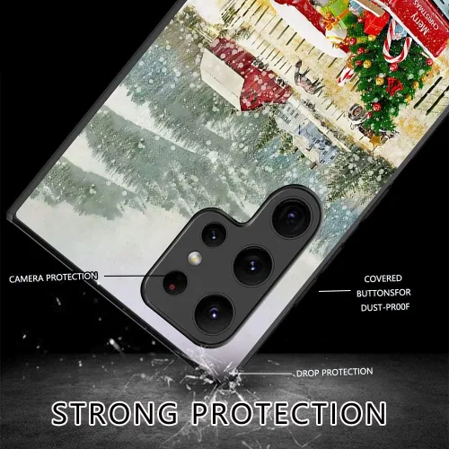 Funda compatible con Samsung Galaxy S22 Ultra, diseño de patrón estético, protección de cuerpo completo a prueba de golpes para Samsung Galaxy S22