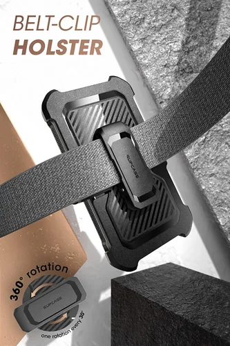 Miniatura 5 de SUPCASE Unicorn Beetle Pro Series - Funda diseñada para Samsung Galaxy A10e (versión 2019), funda resistente de cuerpo completo y funda con función