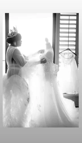 Miniatura 8 de Tianzhihe Bata de tul hinchada, vestido de maternidad para sesión de fotos, bata de novia larga y transparente, vestido de baby shower, vestido