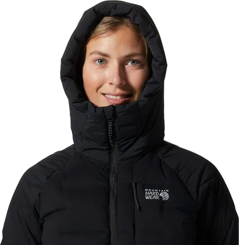 Miniatura 4 de Mountain Hardwear Parka elástica para mujer para campamento, viajes, senderismo de invierno y uso casual, aislada y duradera