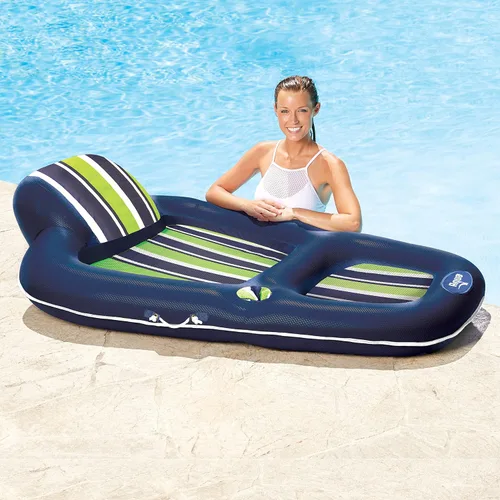 Miniatura 6 de Aqua LEISURE Campania Ultimate 2 en 1 Tanner & Salón reclinable con carrito