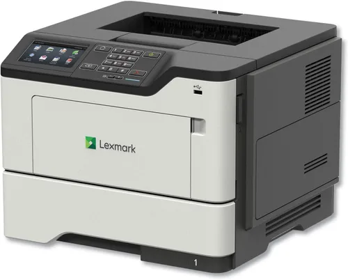 Miniatura 2 de Lexmark Impresora láser monocromática 36S0500 MS622de, escanea, copia, lista para red, impresión a doble cara y características profesionales, gris