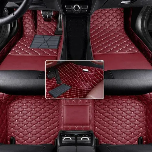 Miniatura 17 de Tapetes de suelo de automóvil compatibles con el 99 % de los sedán, SUV, deportivos, cobertura completa, compatible con hombres y mujeres, Negro