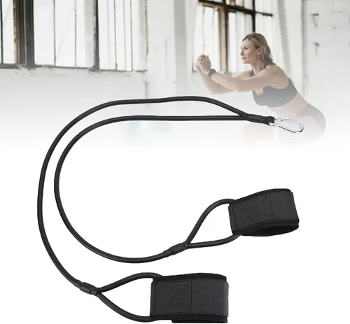 Miniatura 5 de Banda de ejercicio: bandas de resistencia de látex suave para entrenamiento, entrenamiento de fuerza de brazo, equipo de fitness para gimnasio