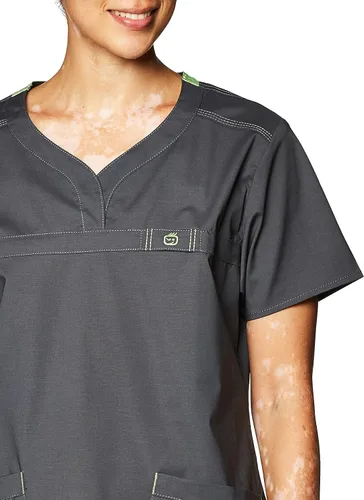 Miniatura 2 de WonderWink Wonderflex Patience - Camiseta médica para mujer