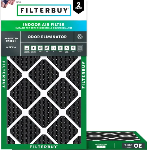Miniatura 11 de Filtros de horno/filtros de aire - Eliminador de olores MERV 8 (paquete con 2 unidades)