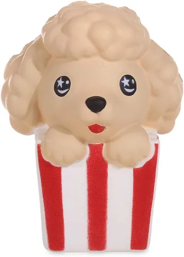 Anboor Juguetes esponjosos de 4.3 pulgadas para perros, juguetes para apretar para niños, juguetes Kawaii de levantamiento lento perfumado para
